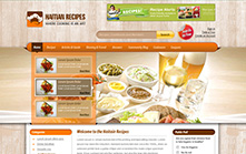 Cooking Recipes Website Design