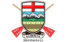 Crest Logo Design for Alberta Broomball Association