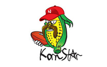 Korn Star Logo and Mascot Design
