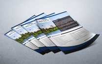 Folder Insert Design for an Engineered Solutions Company