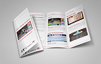 Brochure Design for a Digital Signage Company