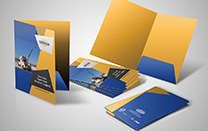Presentation Folder for an Oil & Gas Exploration Company