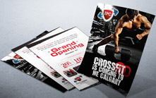 CrossFit Gym Grand Opening Flyer Design