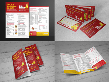 Restaurant Menu Graphic Design