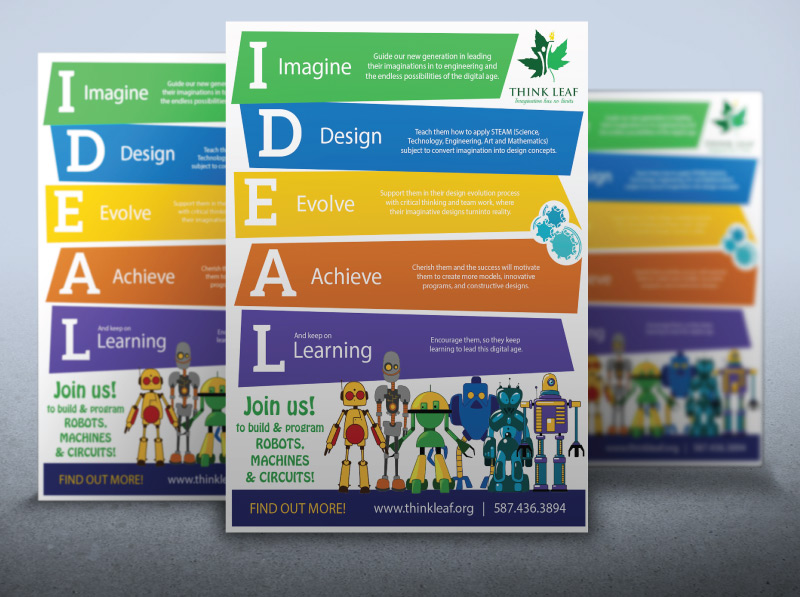 Children's Educational Program Poster Design - Digital Lion