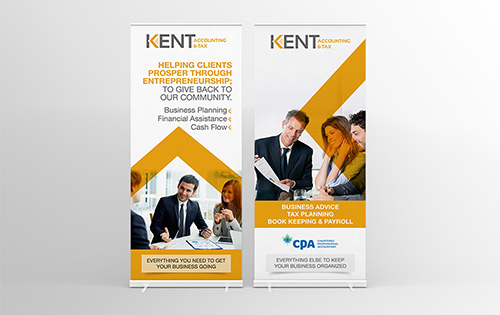 Accounting & Tax Banner Design
